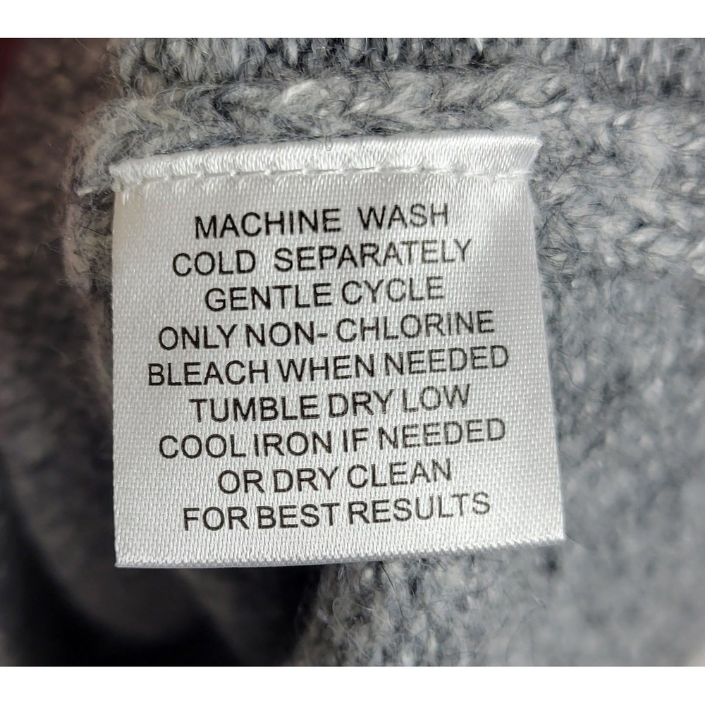 Weatherproof Vintage NWT Mens XL Grey‎ Quarter Zip Pullover Sweater Soft Stretch - Picture 8 of 9